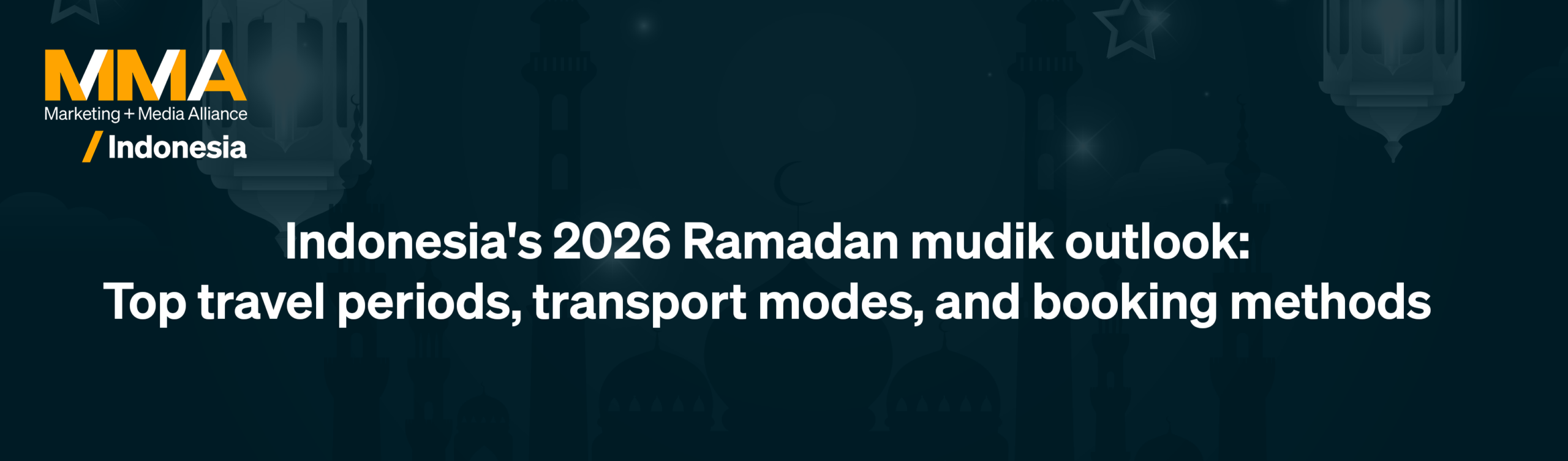 Indonesia’s 2026 Ramadan mudik outlook: Top travel periods, transport modes, and booking methods 