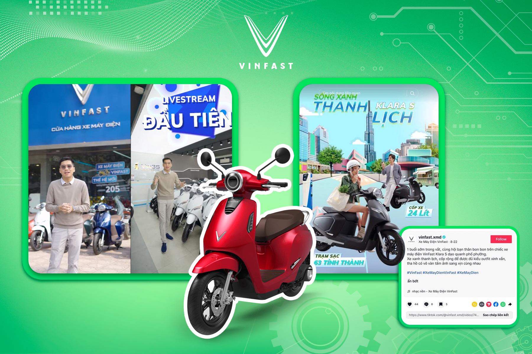 VinFast EVs enhance customer experience through authentic review content.