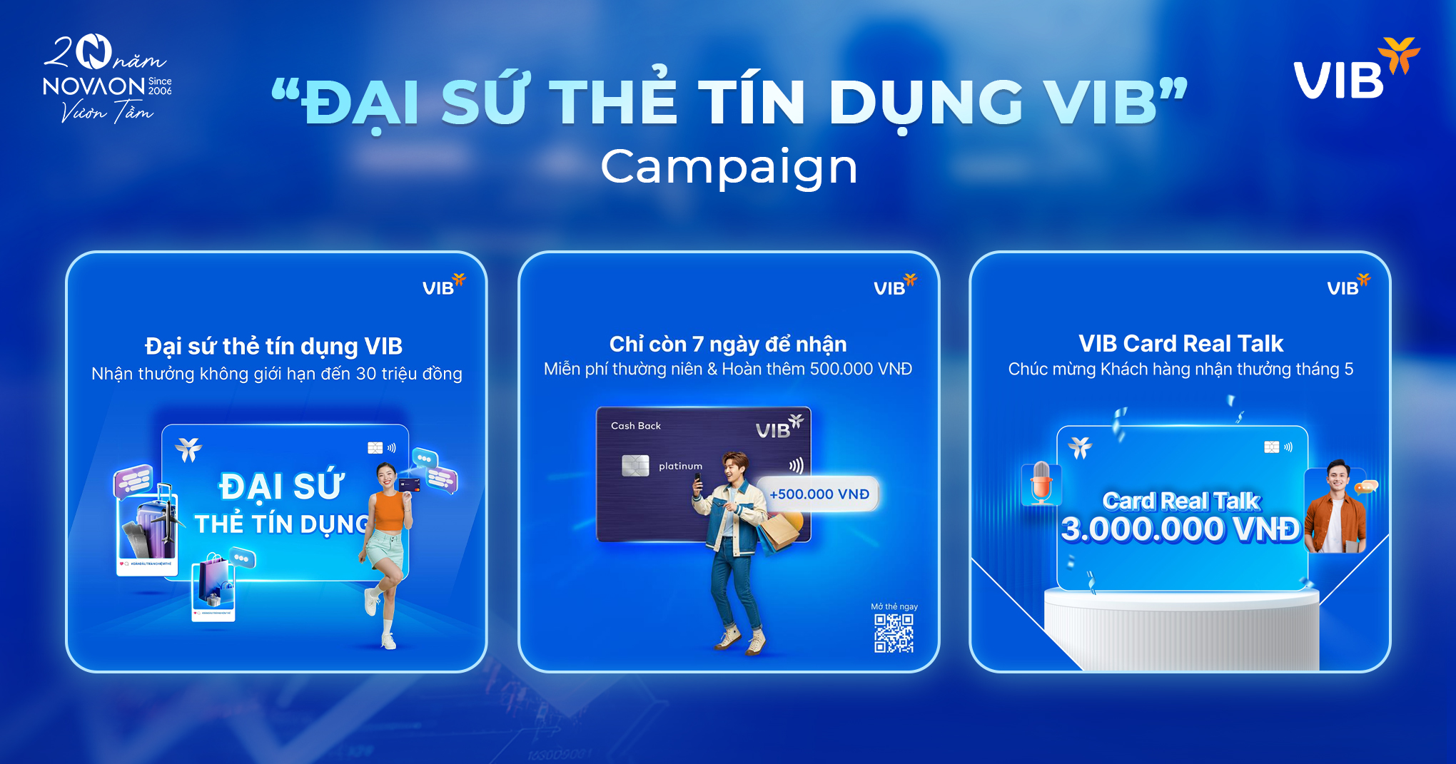 VIB brand collaborates with Novaon Digital to optimize Onfluencer and Employee Advocacy Marketing strategy 