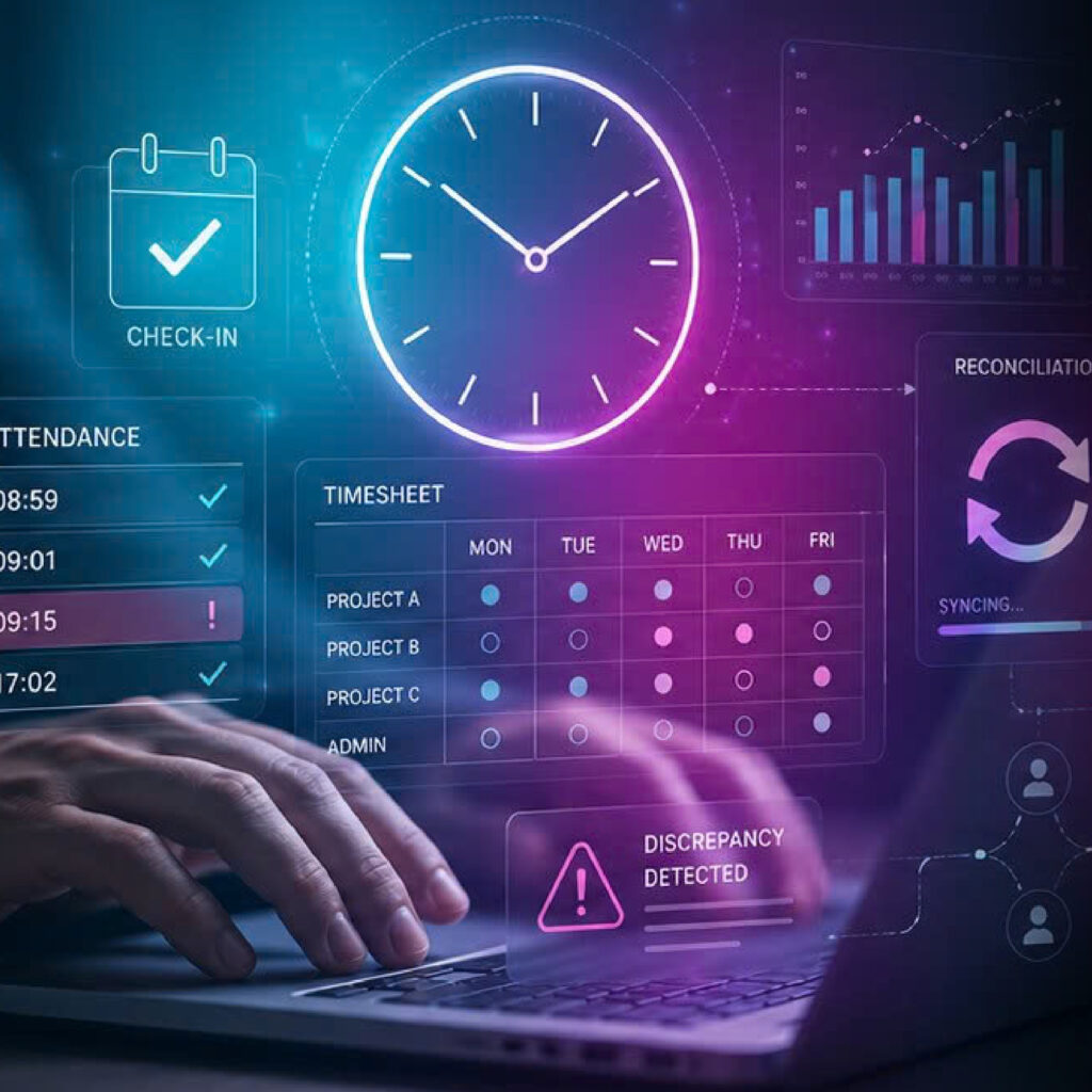 Behind the Timekeeping Machine: Operational Gaps and the Reconciliation Paradox in Businesses