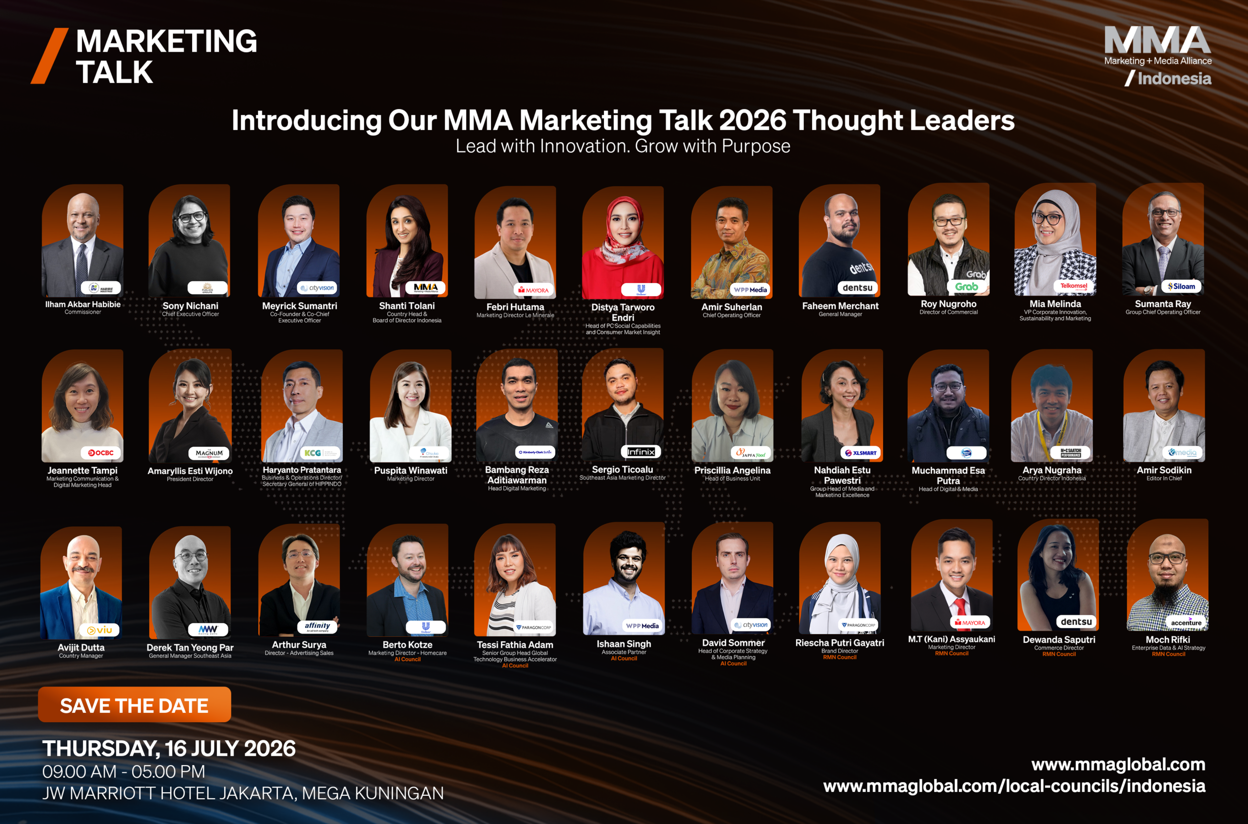 MMA Marketing Talk 2026 To Set Indonesia’s Marketing & Advertising Pace ~ Lead with Innovation, Grow with Purpose